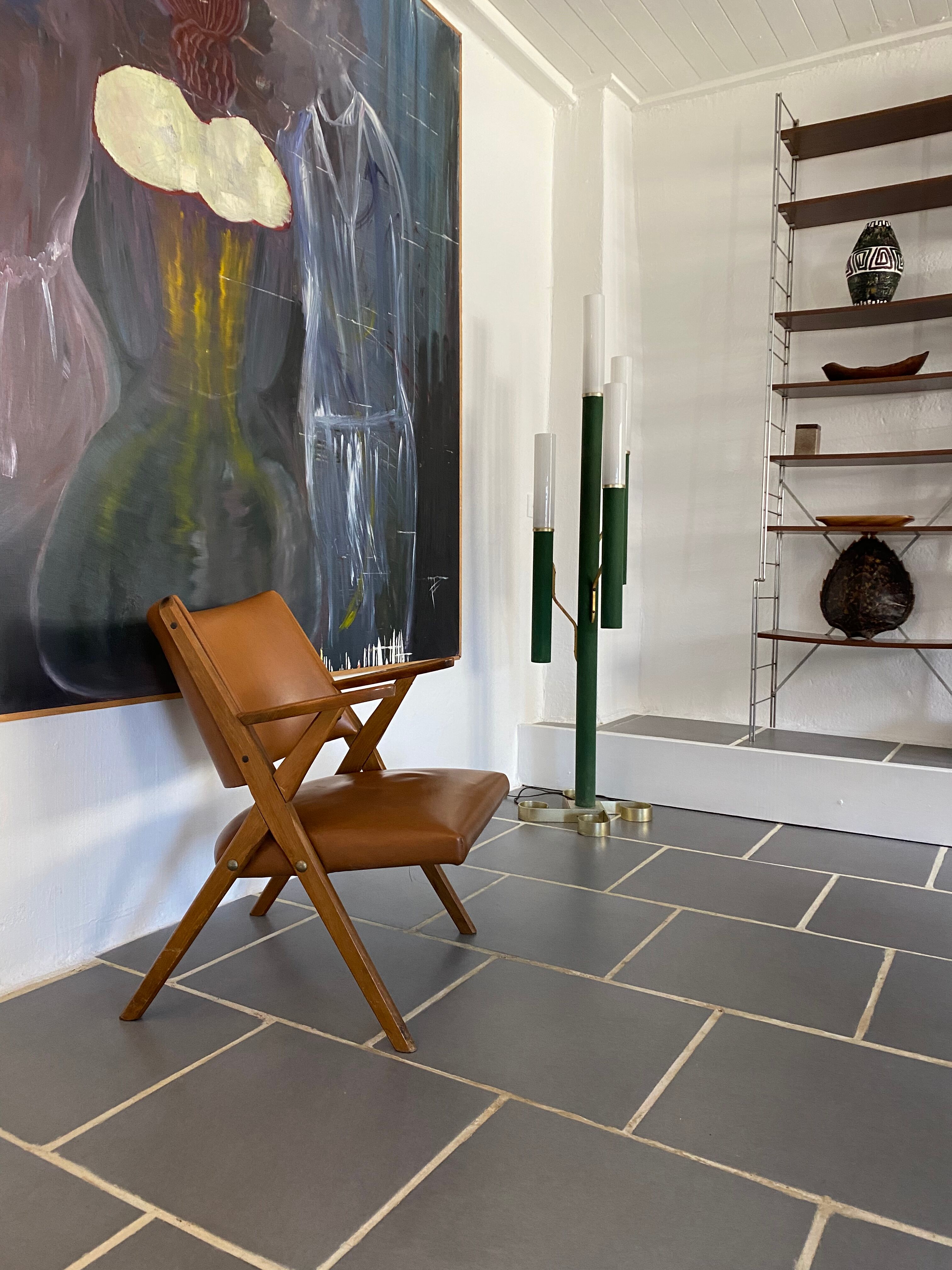 Fauteuil vintage design italien del vera