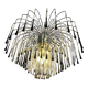Murano crystal chandelier. Handmade by glass craftsman. Signoretti House.