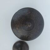 Bronze damasked covered pots Kadjar Afghanistan Persian Islamic art