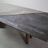 Postmodern dining table by Pia Manu, Belgium, ca. 1990