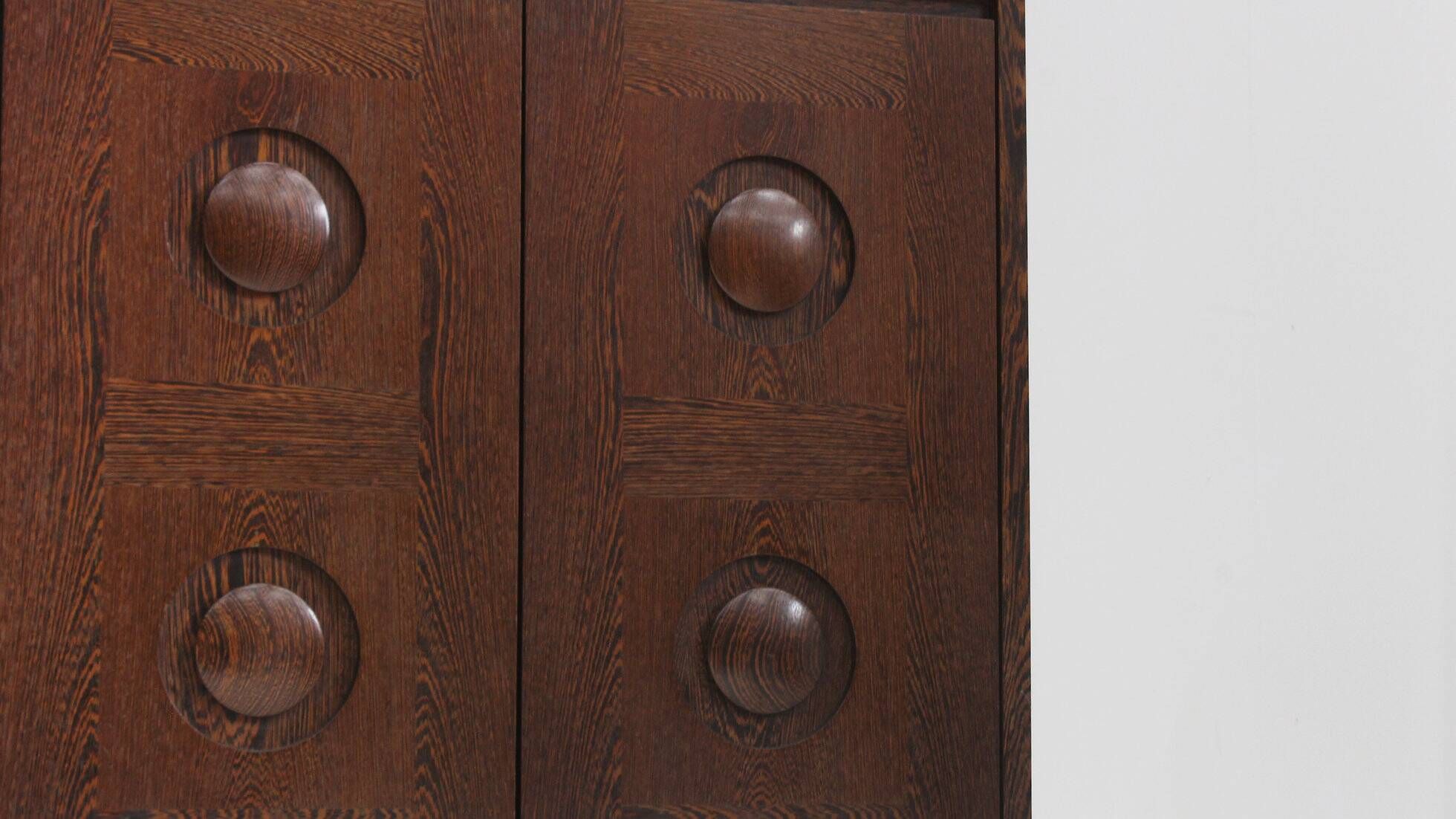 Vintage brutalist sideboard 1970s