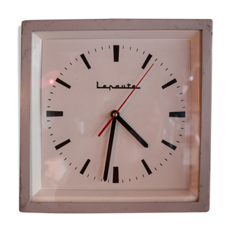 Horloge vintage carrée lepaute