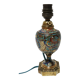 Cloisonné enamel lamp foot