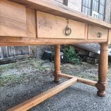 Solid walnut table