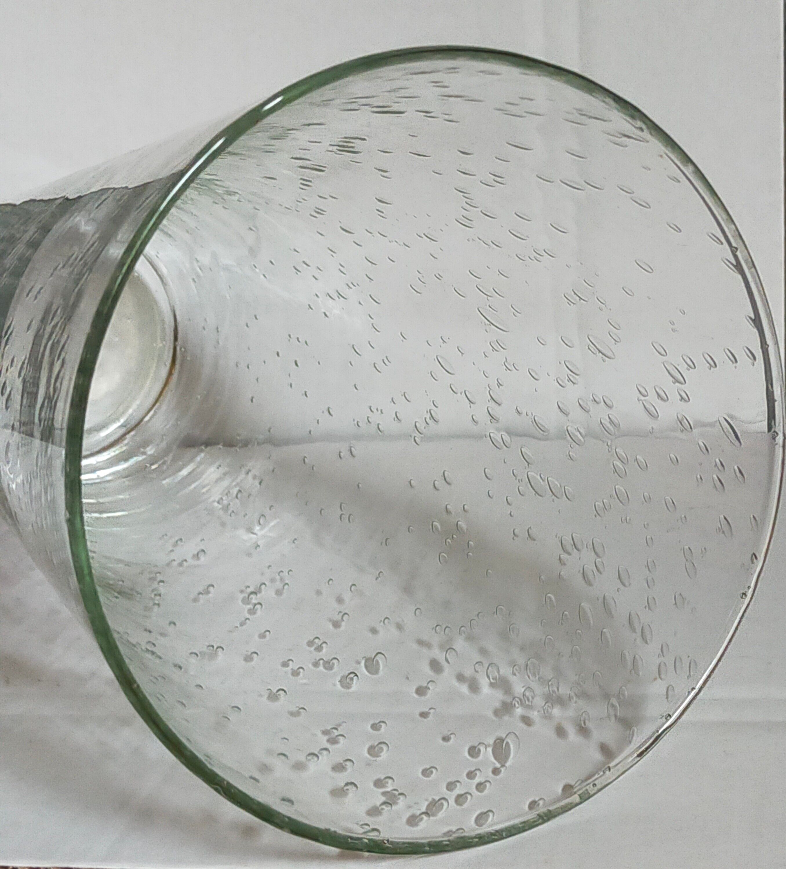 Vintage blown glass glass vase