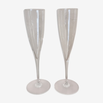 Baccarat crystal glasses duo