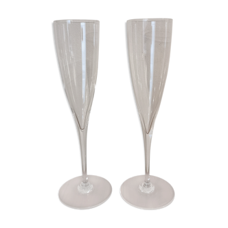 Baccarat crystal glasses duo