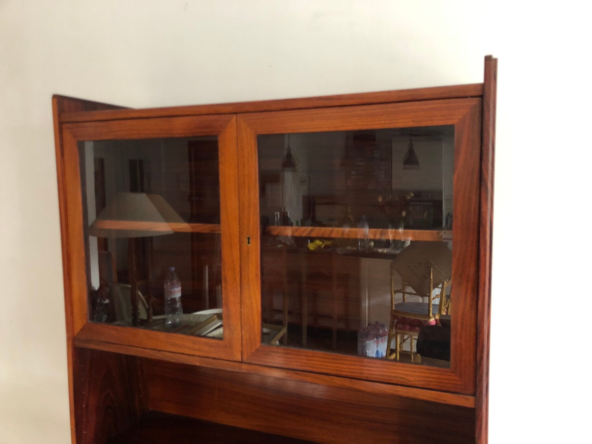 Scandinavian teak secretary desk