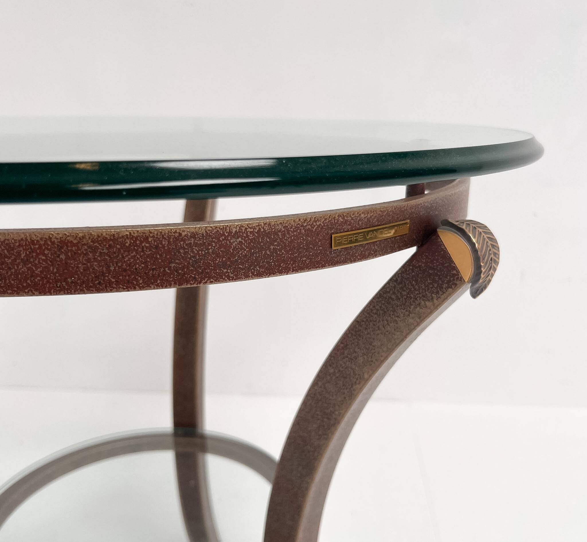 Set Art Deco side tables by Pierre Vandel, 1960s