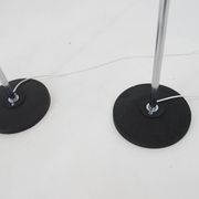 Pair of two floor lamps by Jaroslav Bejvl for Lidokov, 1960s
