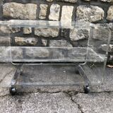 Plexiglass coffee table 1970