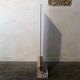 Miroir sur pied 1970 travertin