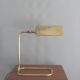 Lampe de banquier en laiton, conçue par Florian Schulz, années 1970 - Allemagne