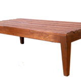 Old Burmese teak bench