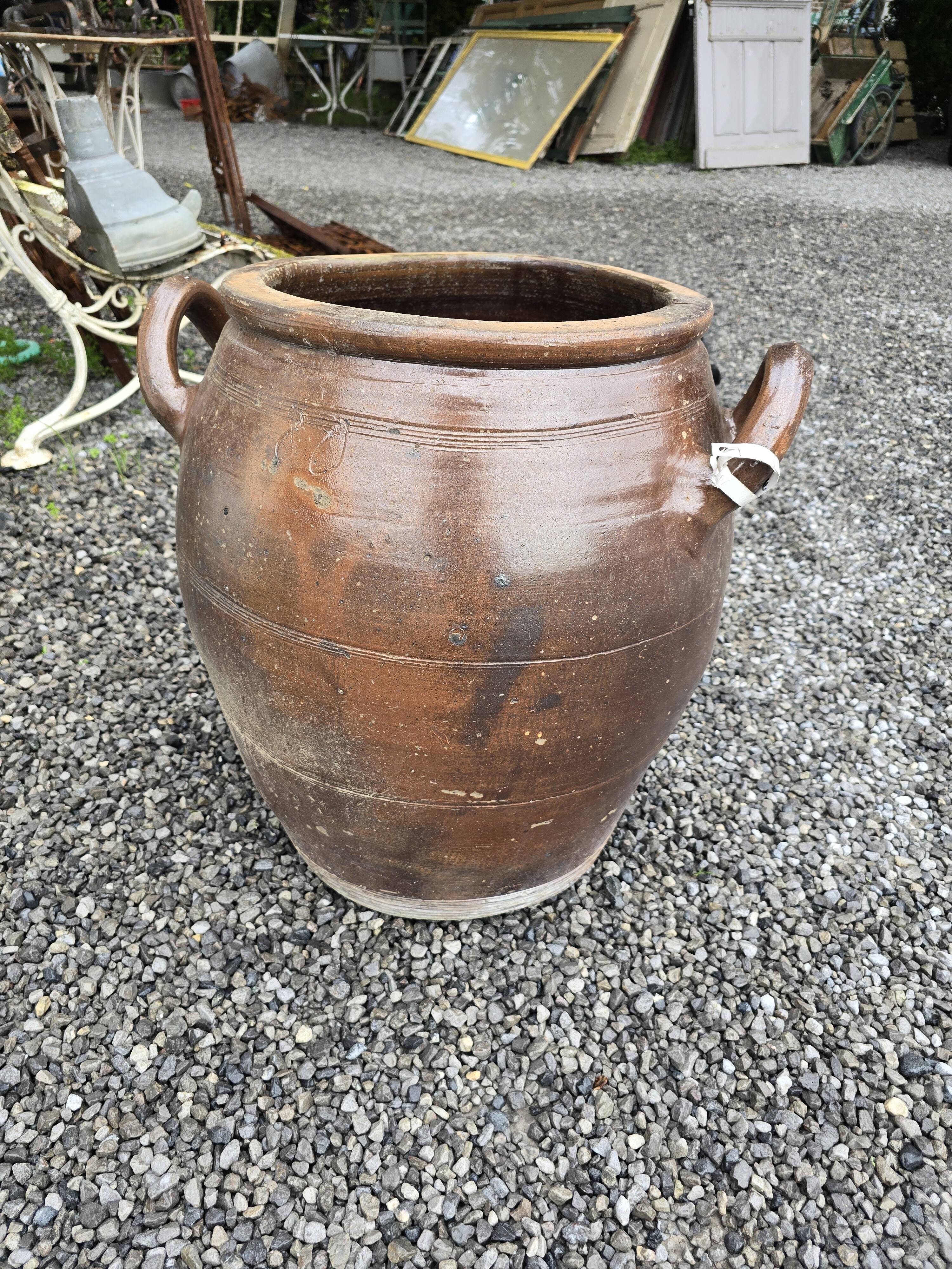 80 liter stoneware salt pan