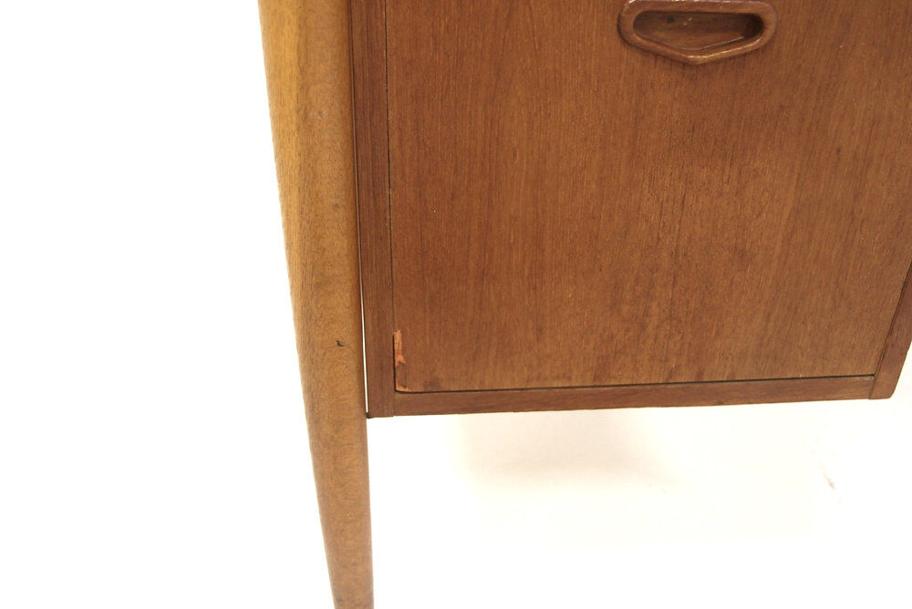 Scandinavian desk in teak and oak, Sweden, 1960