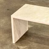 Italian marble Palissandro coffee table or side table