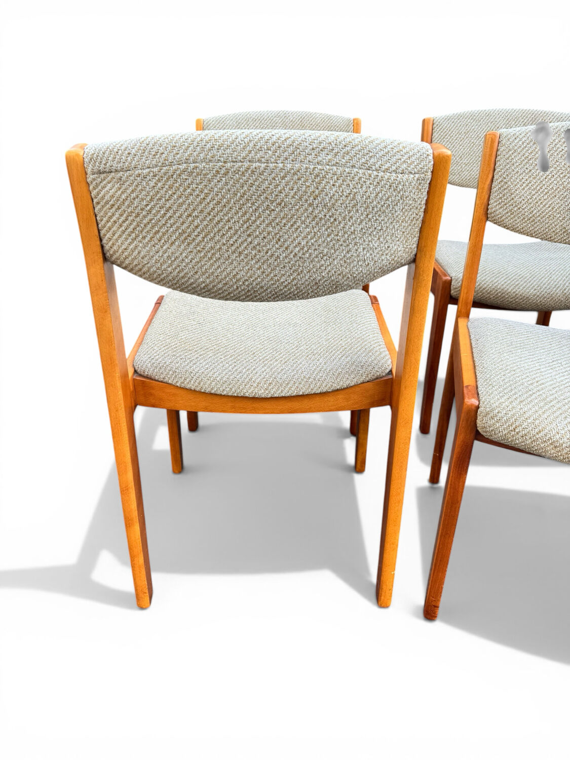 Set of 4 vintage Scandinavian style chairs – Baumann / Maison Regain