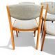 Set of 4 vintage Scandinavian style chairs – Baumann / Maison Regain