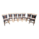 7 chaises de bistrot maison Grock