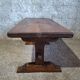 Oak coffee table in monastery style
