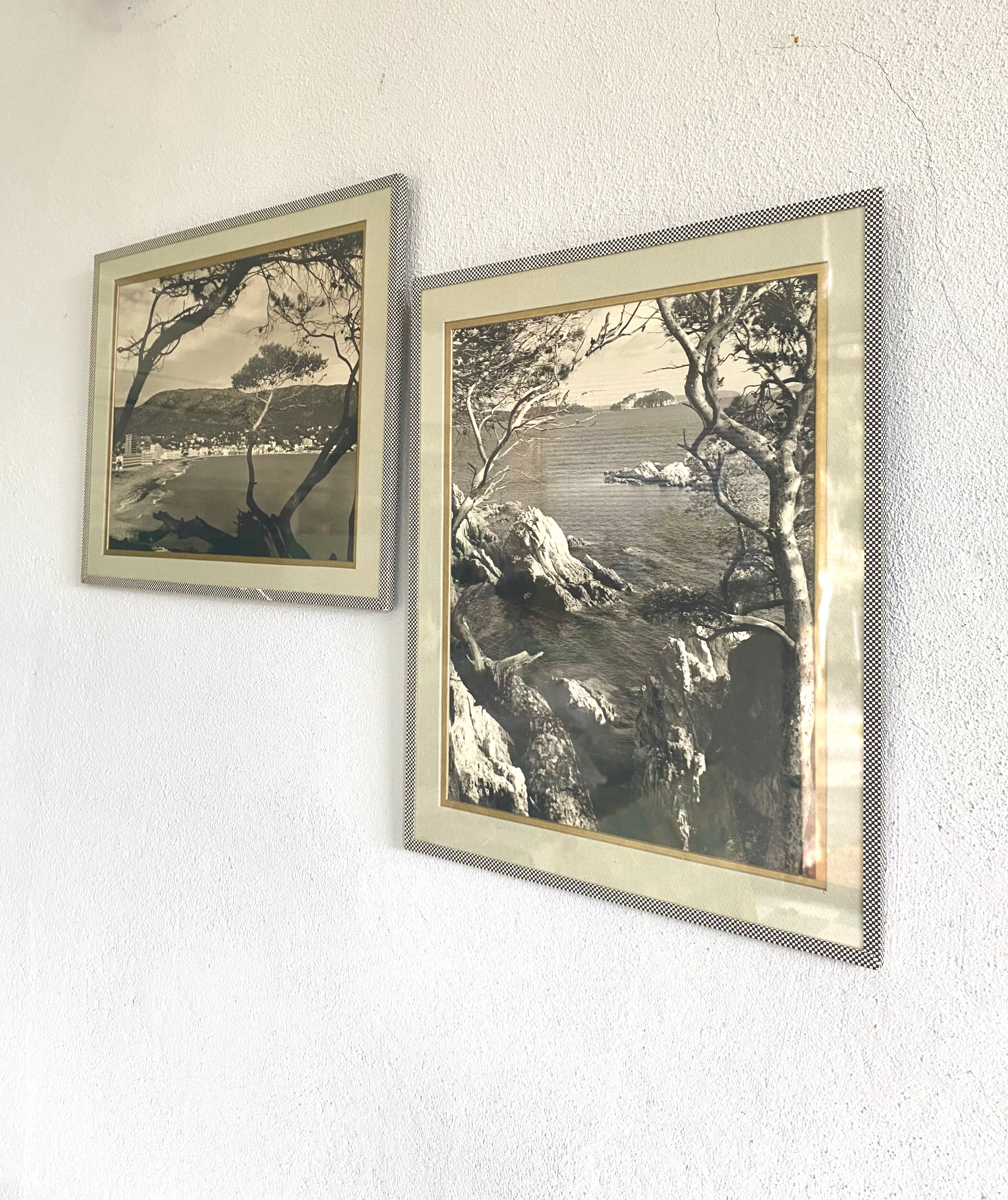 Photo Le Lavandou, circa 60, glass and mats
