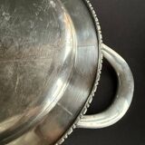 Large tray – Silver-plated metal – Goldsmith Bouillet & Bourdelle