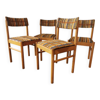 Set de 4 chaises Baumann, années 70