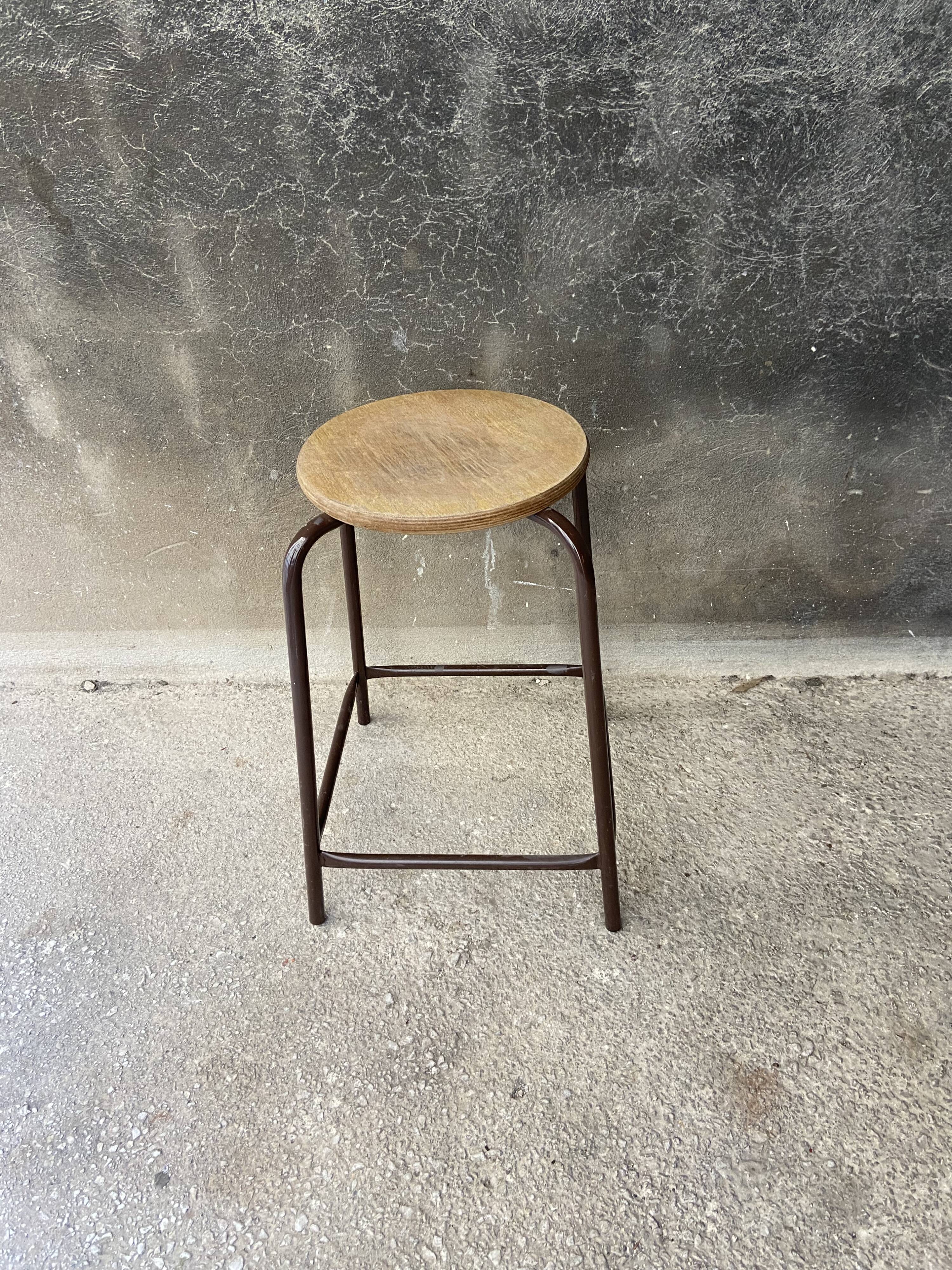 Vintage school stool