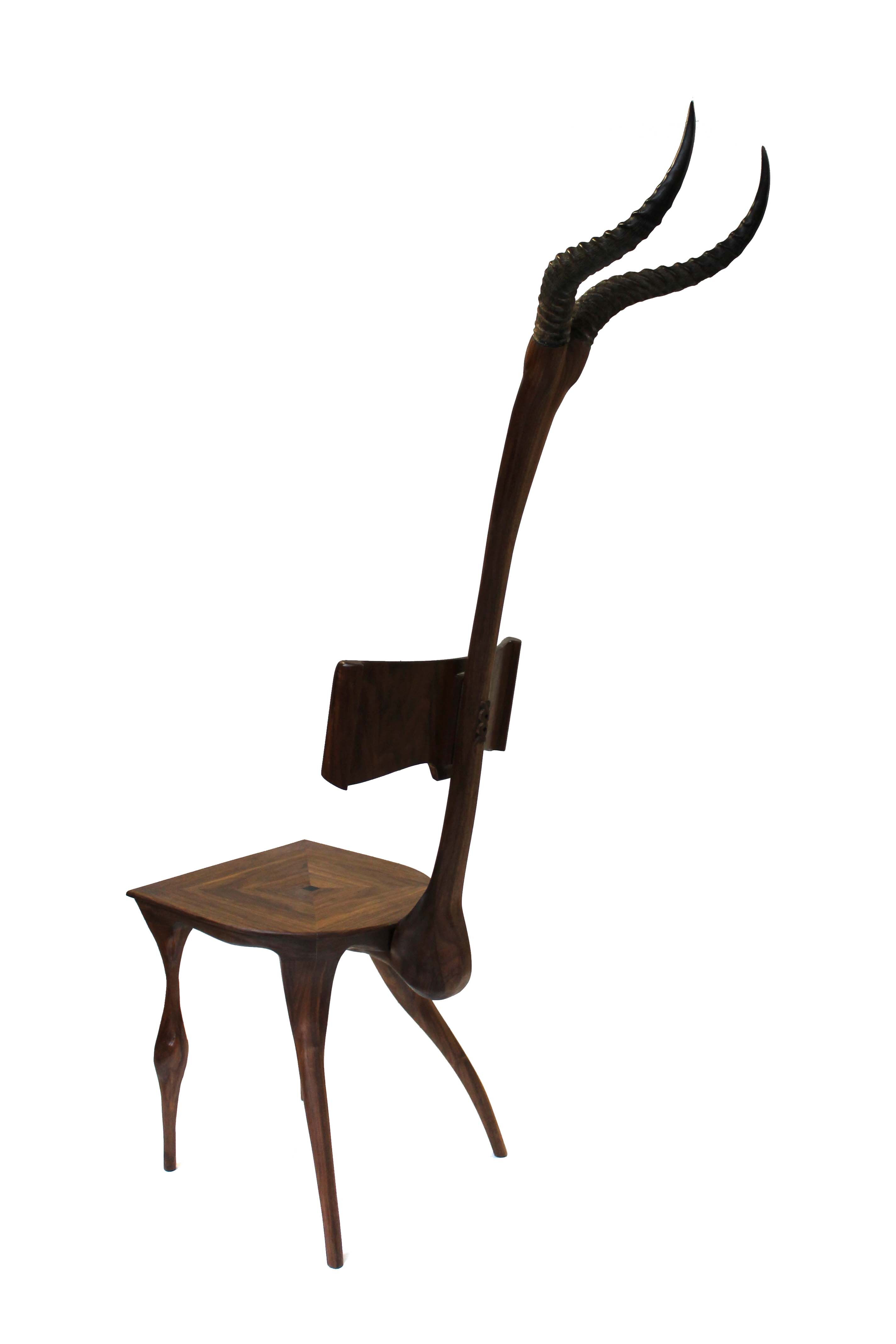 Chaise antilope par Jacques Sarphatie, 2014