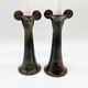 Pair of ceramic candlesticks – "Mouthiers-sur-Boëme", 1960s