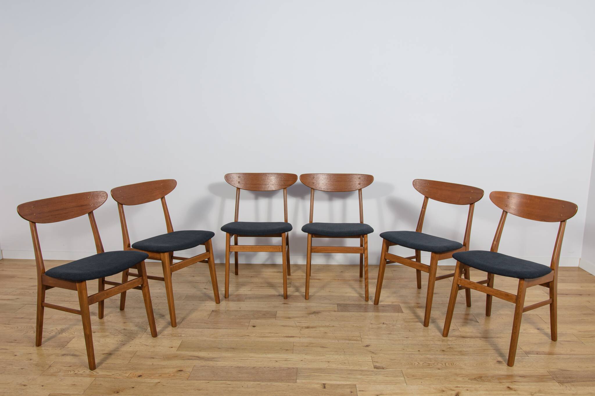 Mid-Century Dining Chairs Model 210 from Farstrup Møbler, 1960s, Set of 6