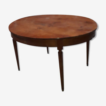 Table style Louis XVI ovale à 3 allonges