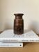 Vase Africain Bois Massif - Art Primitif - Sculpture Wabi Sabi
