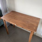Table bureau rectangulaire en bois