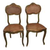 Paire de chaises d'époque 1900