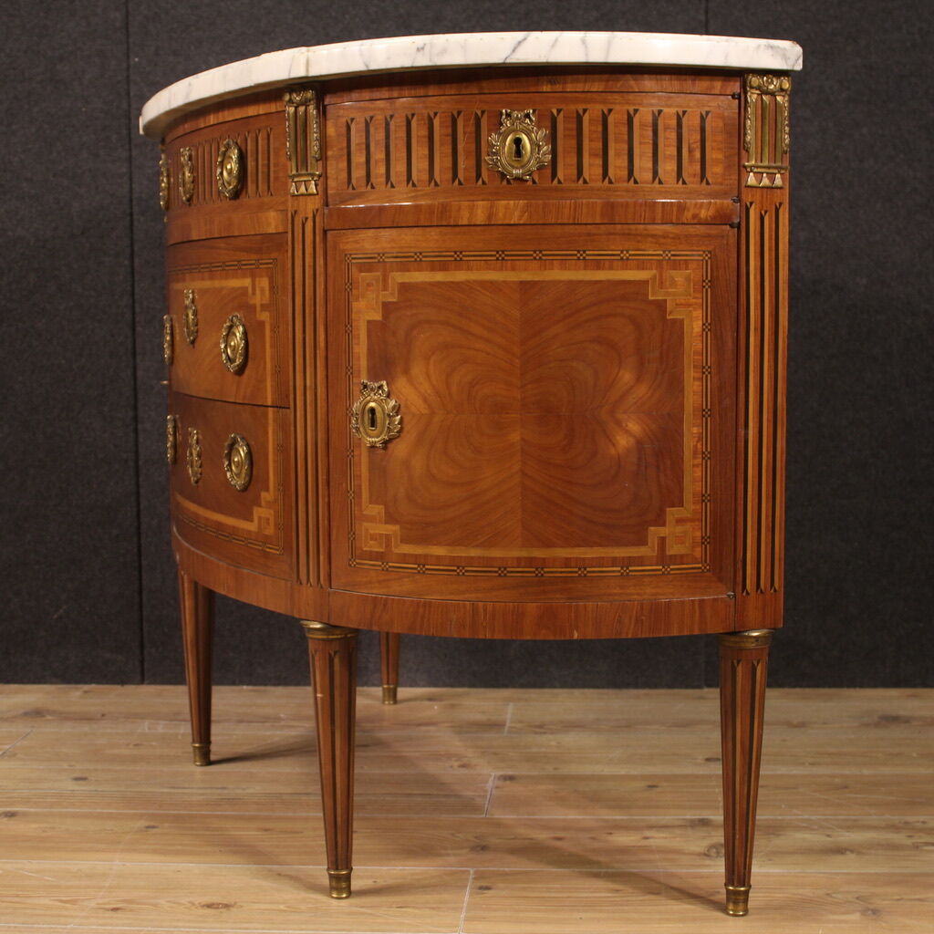 Napoleon III half-moon commode