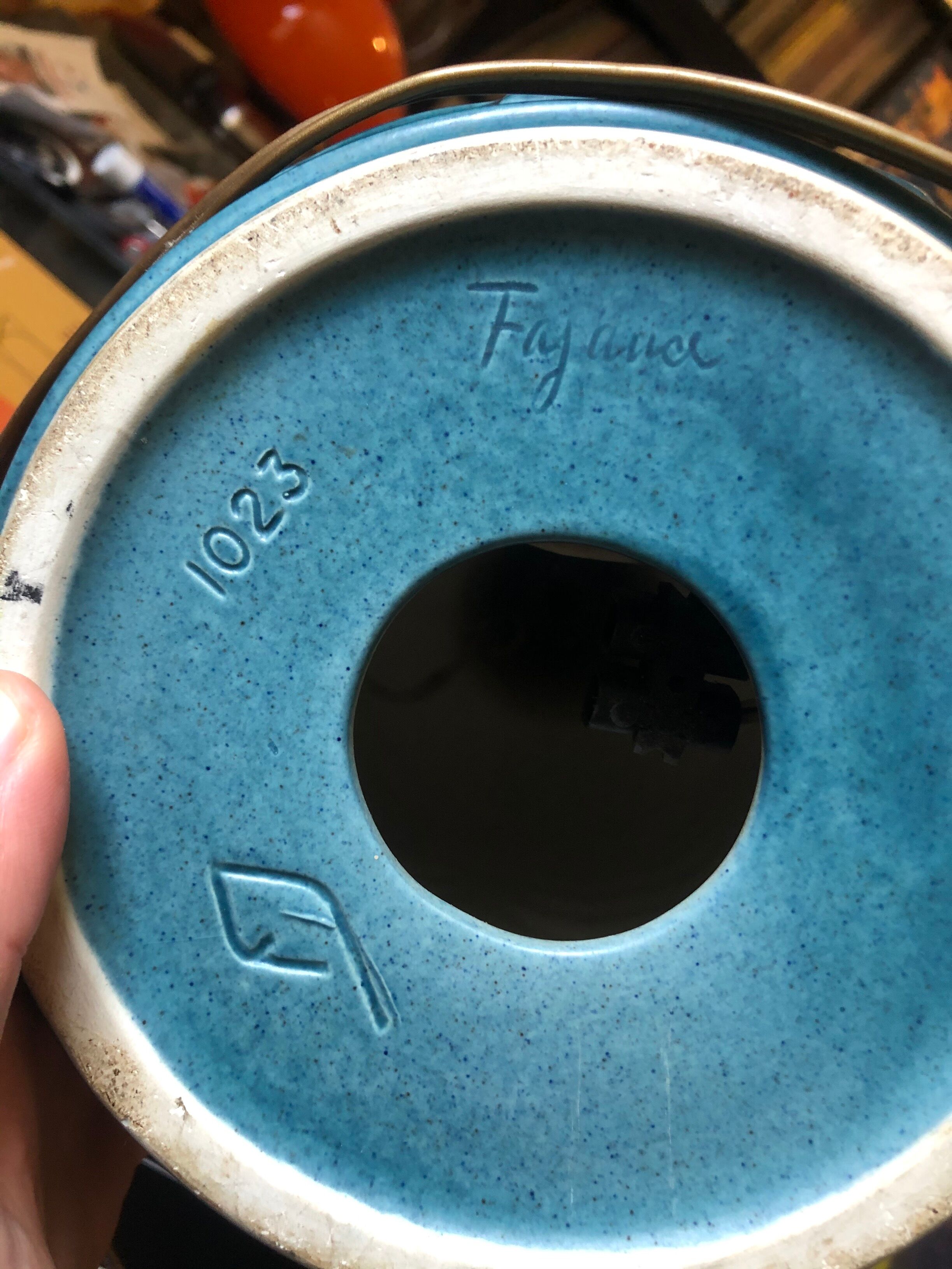 Einar Johansen Lamp Foot, 1960s, Denmark