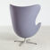 Chaise Egg par Arne Jacobsen pour Fritz Hansen