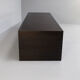 00s Henk Vos ‘black kabbes’ 300cm dining table for Linteloo