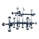 Lichtstruktur chandelier By Trix & Robert Hausmann Swisslamp edition