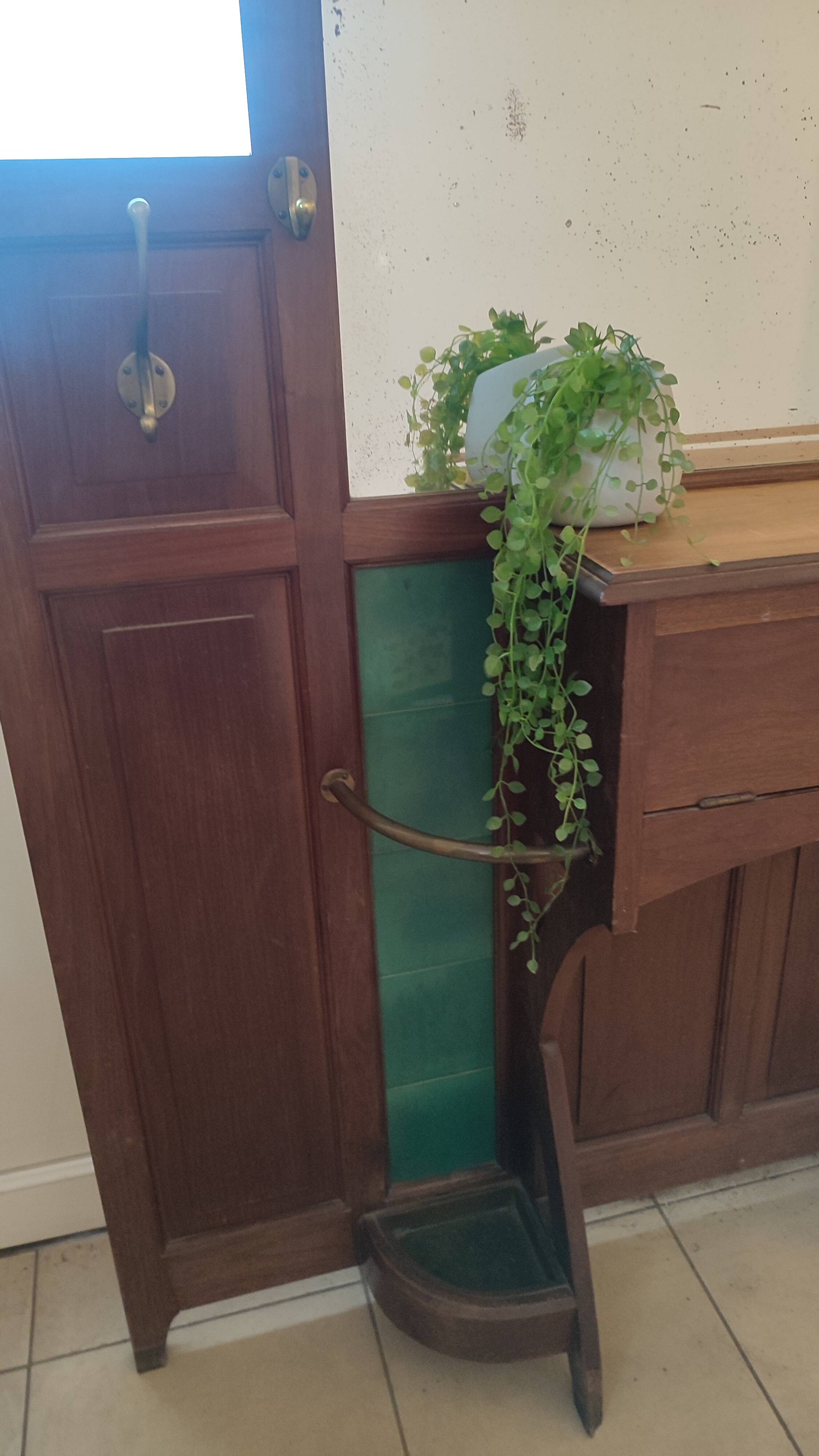 Large Art Deco coat rack