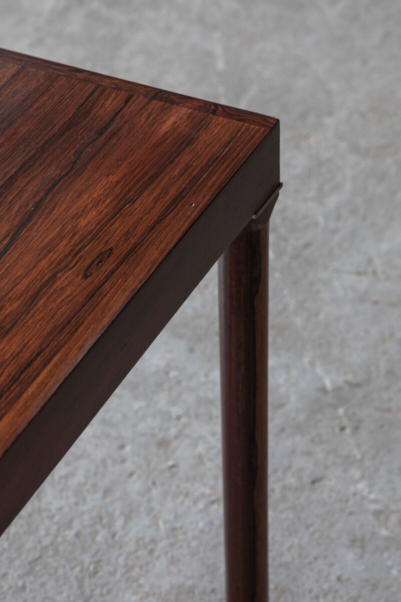 Extendable dining table in rosewood by Inger Klingenberg for Fristho, Dutch design, 1960s