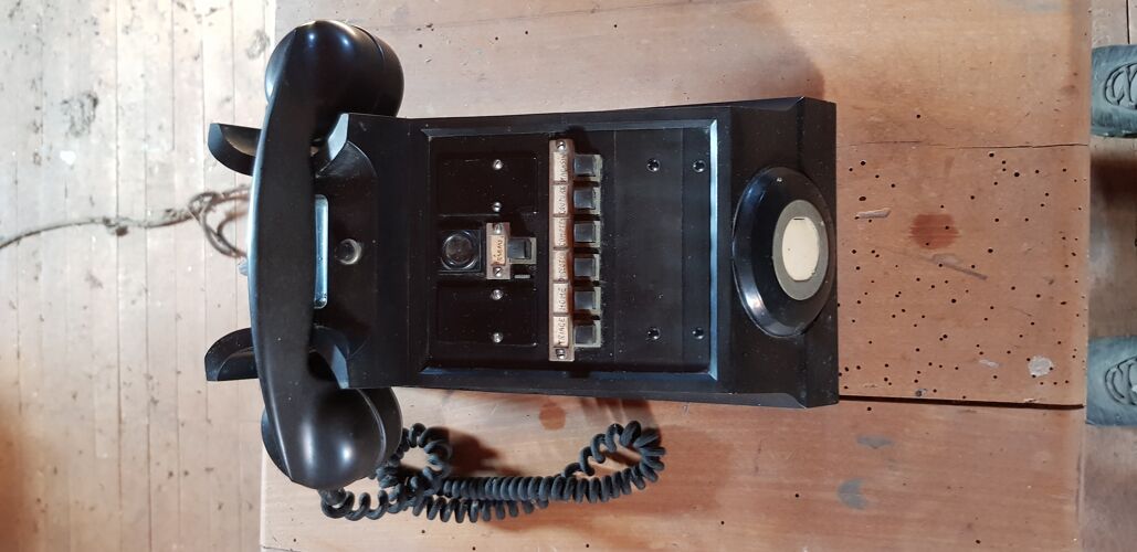 Téléphone standard ericson colombe  vintage