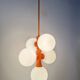 Mid-century atomic sputnik pendant lamp , 1970s