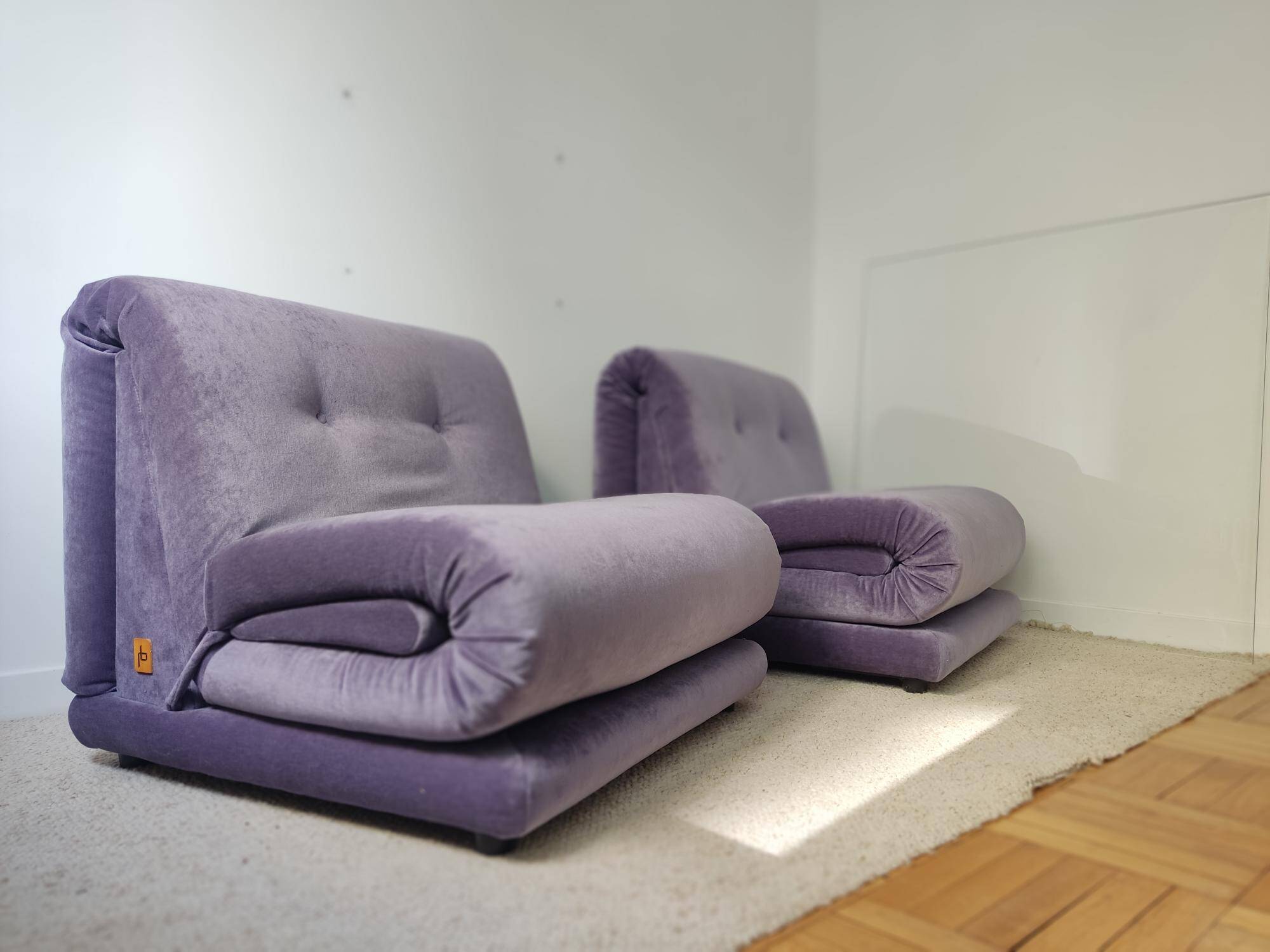 Fauteuils Salotti PD - Italie 70s