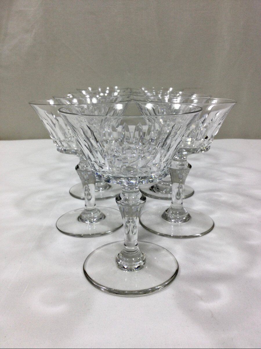 Baccarat - 9 Glasses in Champagne Piccadilly