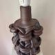 Danish studio pottery ceramic lamp, 1960s