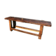 Oak workbench in raw wood