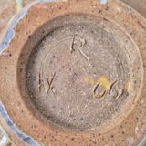 1940s vintage stoneware vase